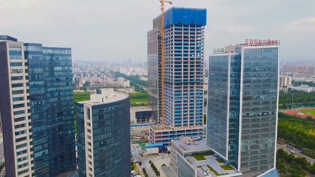 Aerial China:Zibo, Shandong山東淄博A Once Glorious Industrial City