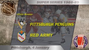 Суперсерия 1988-89. ЦСКА - «Питтсбург Пингвинз». Комментатор Евгений Майоров