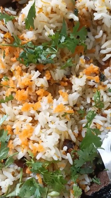 CARROT RICE ||GAAJAR || CARROT PULAO 🥕🥕 🍚🍚🍚 # SHORTS смотреть онлайн