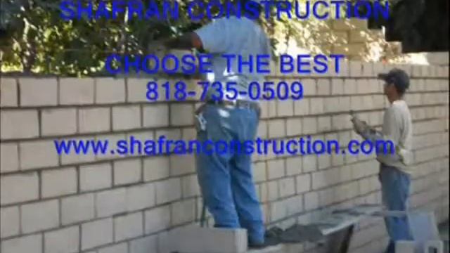 Toluca Woods BLOCK WALLS / 20 % OFF / Call Shafran 818-735-0509 смотреть онлайн