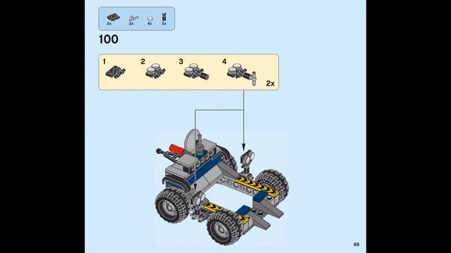 Lego Jurassic World 75929 Carnotaurus Gyrosphere Escape Building Instructions.