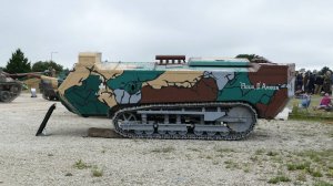 Реплики Tank Mark IV и A7V, а также оригинальный Saint Chamond, Tankfet-2017