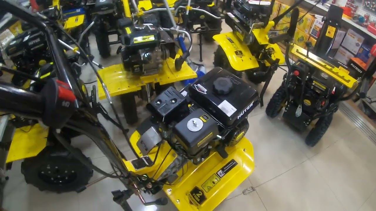 Мотоблок Huter MK7000M-K смотреть онлайн