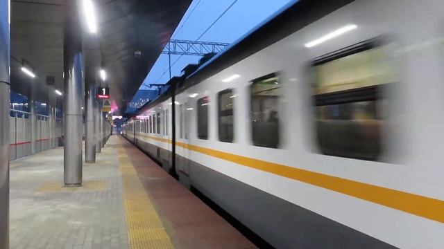 Электропоезд ЭП2Д-0007 ЦППК платформа Победа 11.03.2020 смотреть онлайн