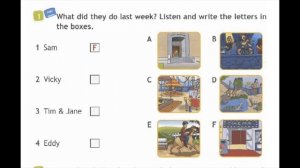 Spotlight 4 Workbook Audio Ex. 1, p. 58