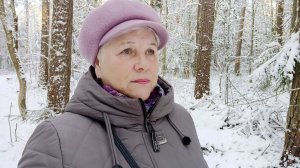 "Жизнь на пенсии.. Погода солнечная и я пошла гулять.