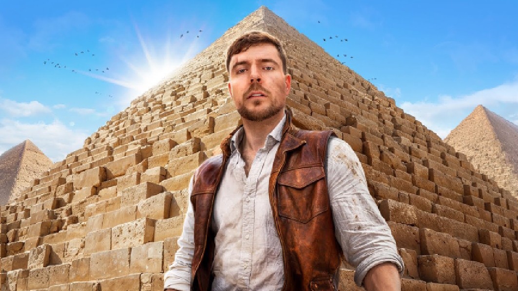 Мистер бист : Я провёл 100 Часов внутри Пирамид смотреть онлайн