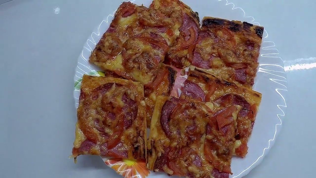 Пицца за 5минут, быстро и вкусно. смотреть онлайн
