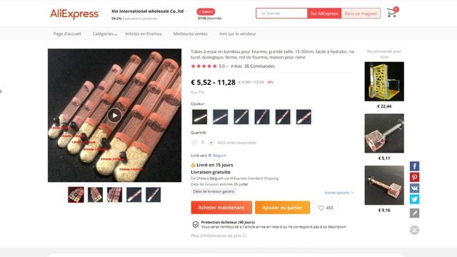 Le matériel nécessaire ( selon moi ) pour commencer l'élevage de fourmis . смотреть онлайн