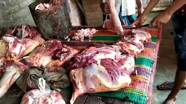 How to cut amazing beef cutting skilled by expert butcher смотреть онлайн
