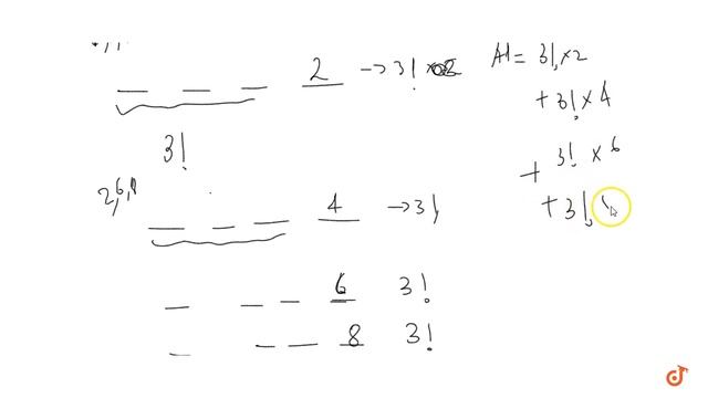 The sum of all four-digit numbers that can be formed by using the digits 2, 4, 6, 8 (when re... смотреть онлайн