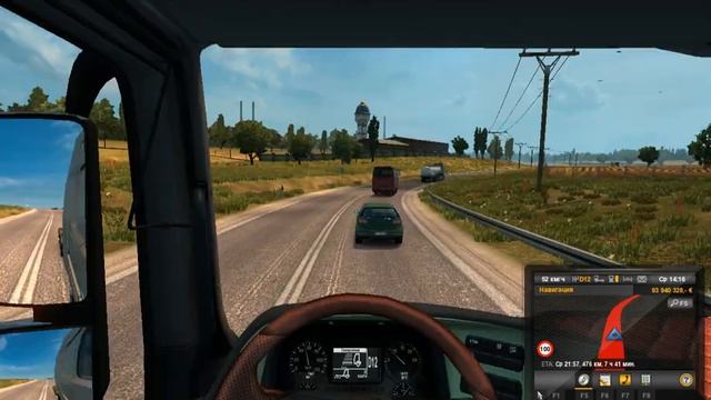 УРА! ПЕРВЫЙ ГРУЗ В EURO TRUCK SIMULATOR 2 + РУЛЬ смотреть онлайн