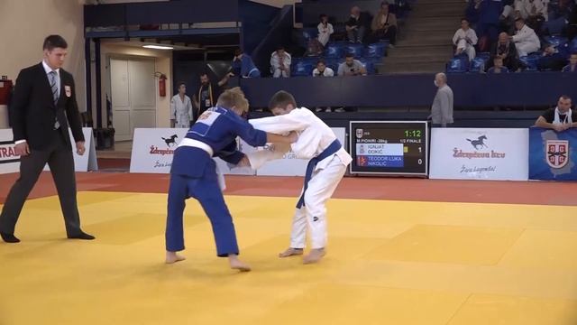 Ignjat Đokić KIN Teodor Luka Nikolić BOR 0:1 -38kg #PrvenstvoSrbijePioniri 2021 смотреть онлайн