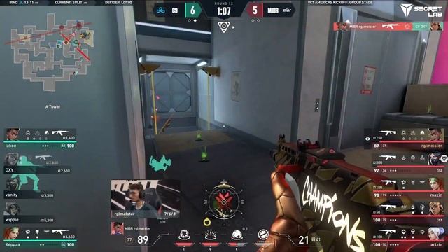 NEW ROSTER! Cloud9 vs MIBR - HIGHLIGHTS | VALORANT Champions Tour 2024: Americas Kickoff смотреть онлайн