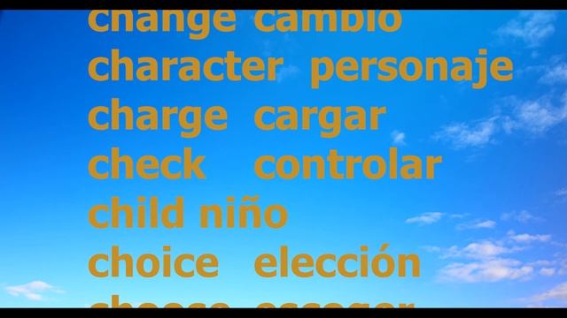 Lista de las 1000 palabras más usadas en inglés parte 2 de 10 смотреть онлайн