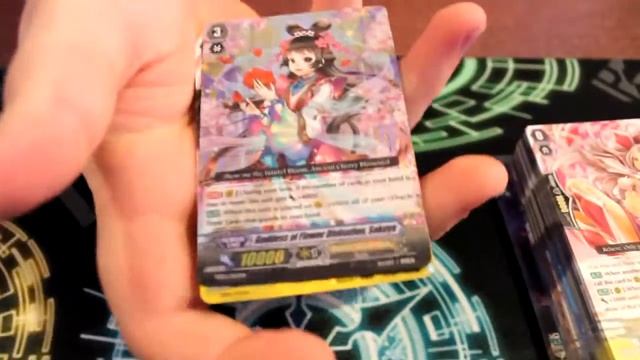 Cardfight!! Vanguard Golden Mechanical Soldier and Maiden Princess of the Cherry Blossoms TD смотреть онлайн