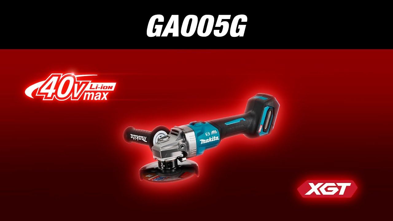Makita GA005G Новинка 2021!!! Аккумуляторная УШМ от Макита БОЛГАРКА xgt 40volt max !!! смотреть онлайн