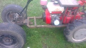 Минитрактор из мотоблока агро