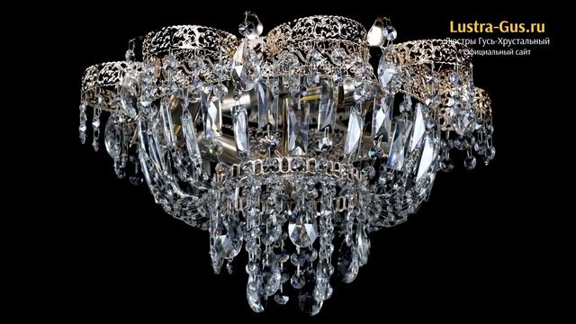 Хрустальная люстра «Камея Флора №4» - Гусь-Хрустальный завод смотреть онлайн