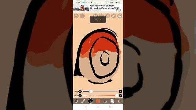 How to draw tbhk eyes in ibis paint 🎨🖌️✨ | Tbhk eye tutorial | смотреть онлайн