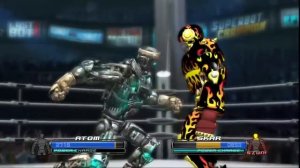 Живая сталь часть 1(прохождение за Атома)