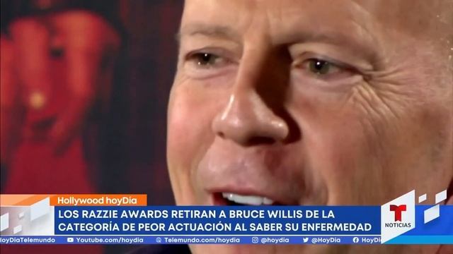 Retiran nominación de Bruce Willis como peor actor | hoyDía | Telemundo смотреть онлайн
