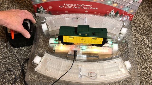Lionel Lighted FasTrack Transformer Control will it Work? смотреть онлайн