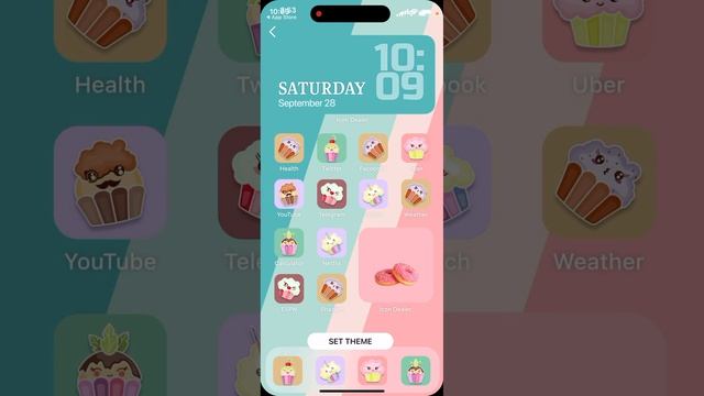 App Themes - icons & widgets - app overview смотреть онлайн