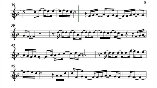 What You Won t Do For Love Alto Sax Sheet Music Backing Track Play Along Partitura_480p_MUX смотреть онлайн
