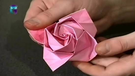 Оригами # 8. Цветочный сад. Часть 3. Мастер класс