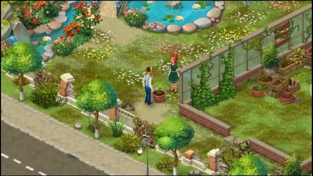 #4 Прохождение Homescapes. Сад. День 2. смотреть онлайн