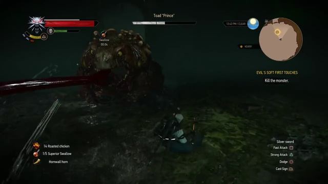 How to Kill The Toad Prince in the Witcher 3 смотреть онлайн