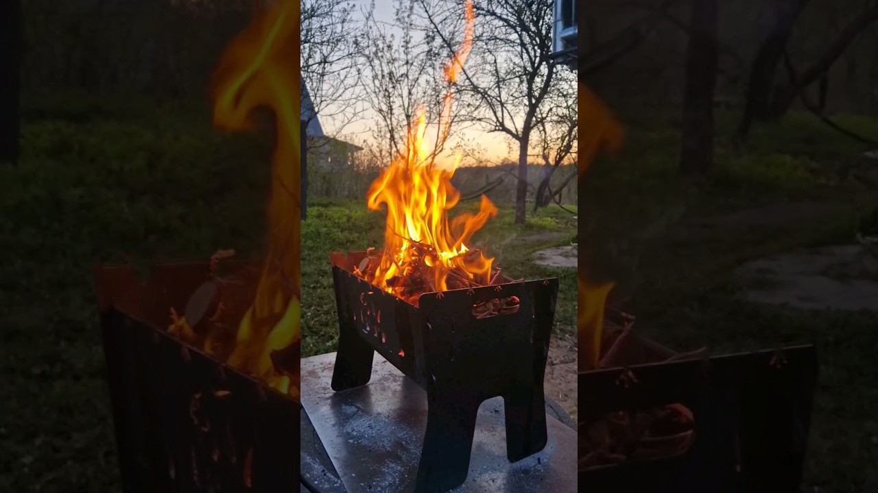 Костёр. Соловьи. Кукушка. Атмосфера #домиквдеревне #изгородавдеревню #вдеревне #костёр смотреть онлайн