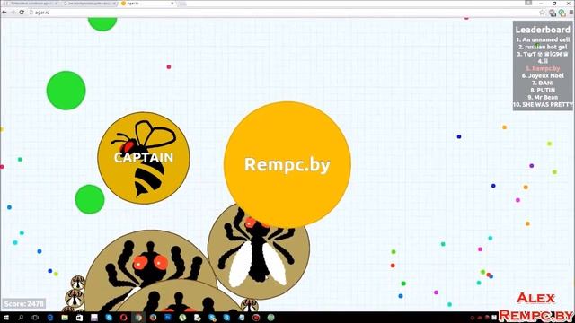 agar.io певое место (1 frst place) смотреть онлайн