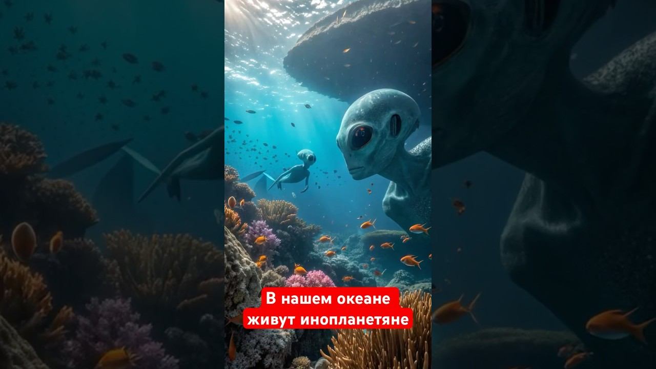 В нашем океане живут инопланетяне #биология #science #космос #наука смотреть онлайн