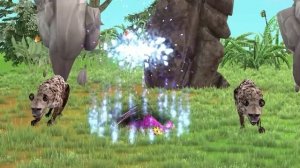 20 Mammoth Elephant Gorilla vs 10 Giant Lion Tiger Dinosaur Fight Baby Cow Saved By Woolly Mammoth