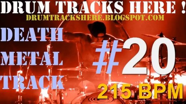 #20  DEATH METAL | DRUM TRACK 215 bpm