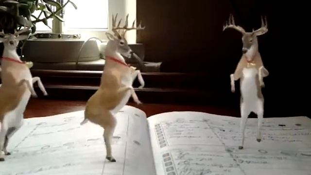 Танцующие олени)) смотреть онлайн
