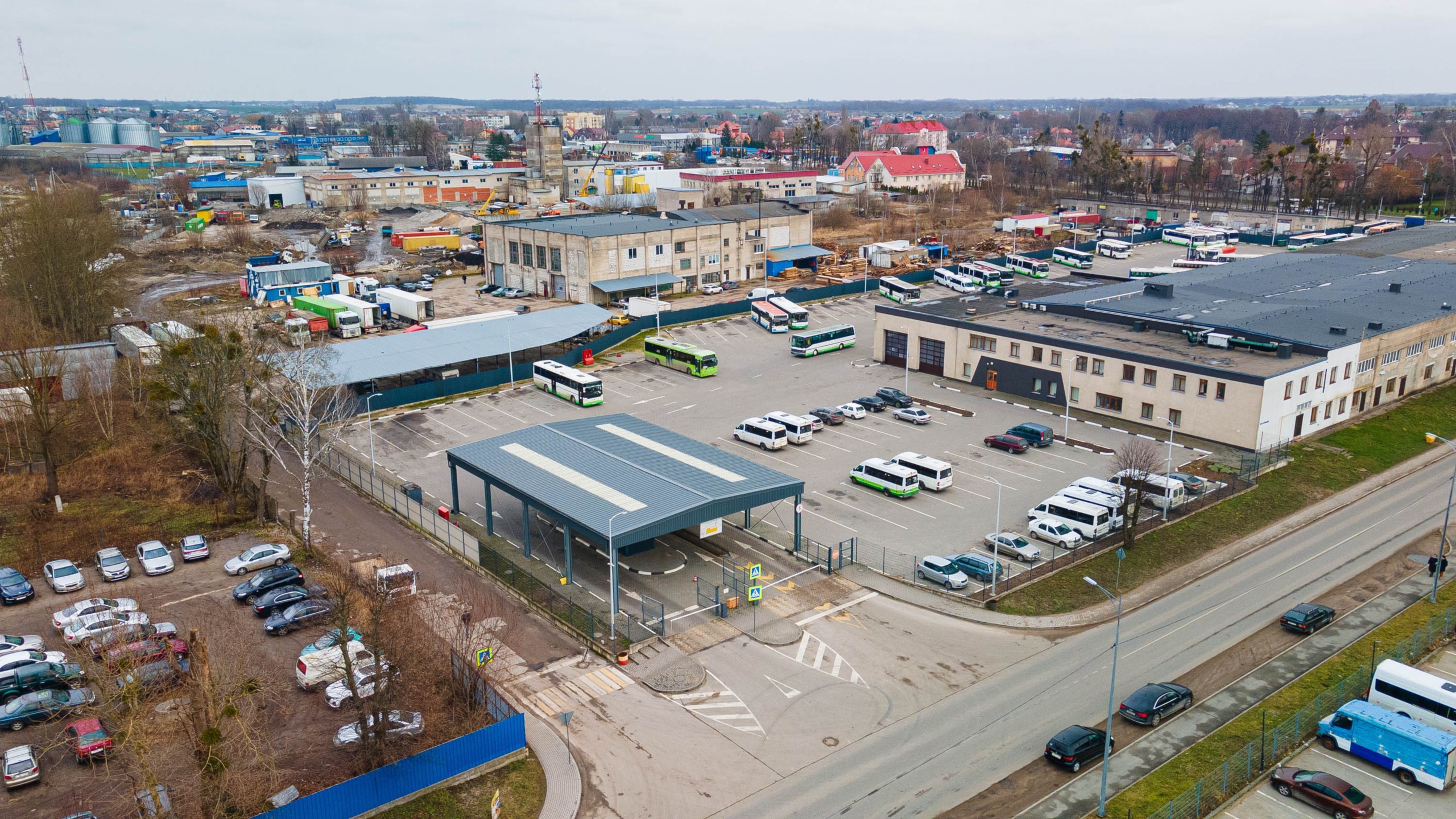 Производственная база в г. Гурьевске смотреть онлайн