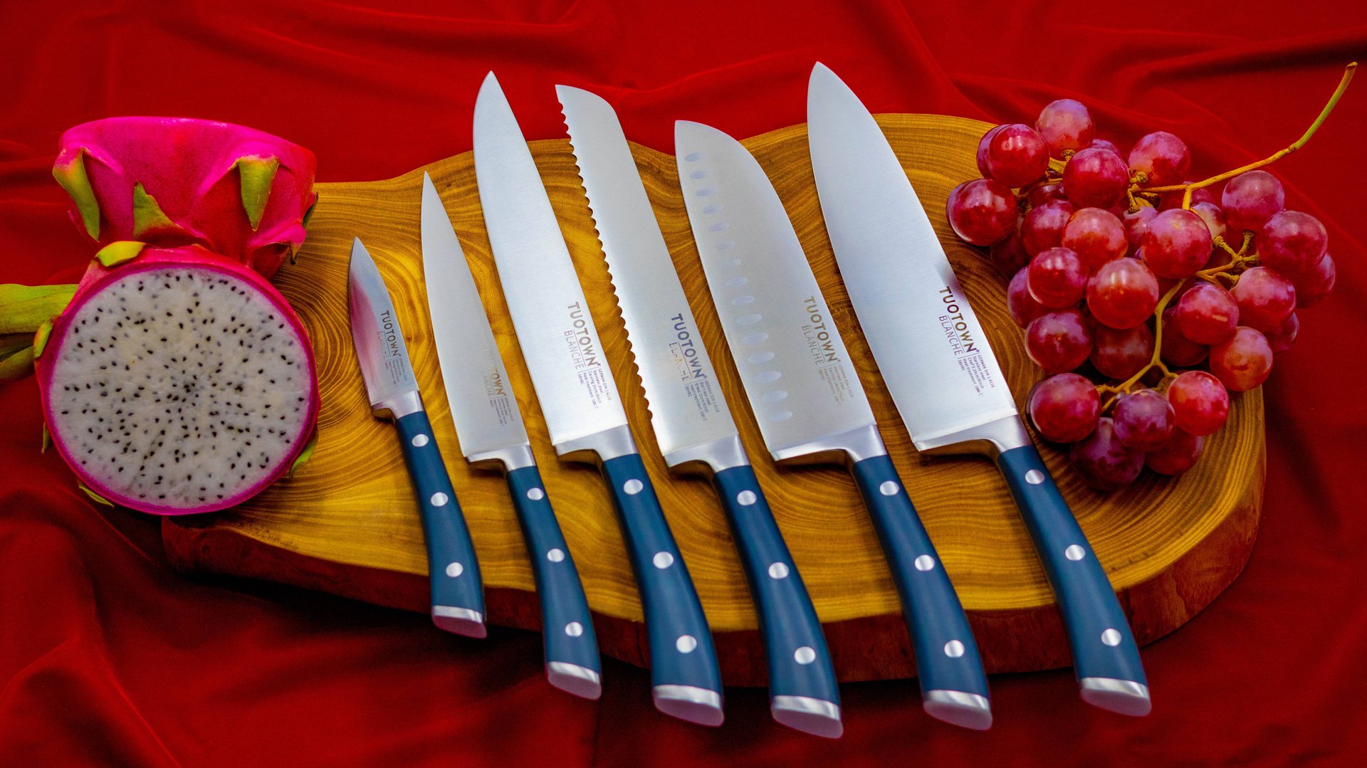 Набор кухонных ножей Blanche Tuotown