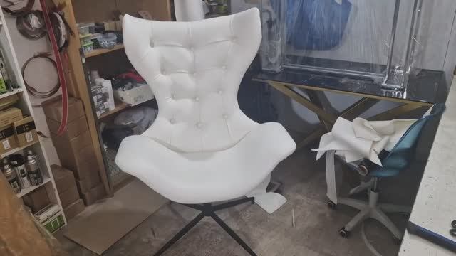 Делаем кресло своими руками часть 2. Making a chair in the carriage house смотреть онлайн