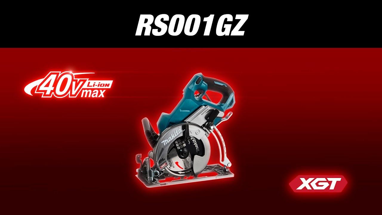 Makita RS001GZ Новинка 2021! Аккумуляторная дисковая пила makita 40v max серия XGT от Макита смотреть онлайн