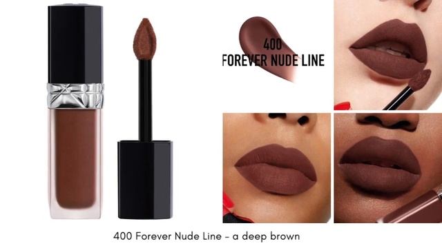 New Shades! ROUGE DIOR Forever Liquid Transfer-Proof Lipstick