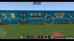 Обзор На Моды Метро Текстуры На Вагонетку В Майнкрафт PE | Метро Minecraft PE!