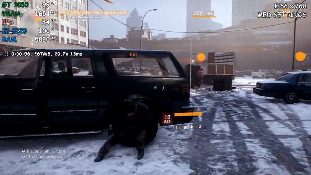 The Division [PC] - I3-3220 + GT 1030 смотреть онлайн