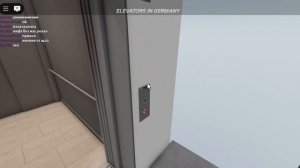 Roblox Электрический Лифт Thyssen Krupp 630/kg V=1m/s