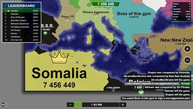 DISGUSTING How Easy It Was To Win! Territory Games io - Territorial IO смотреть онлайн