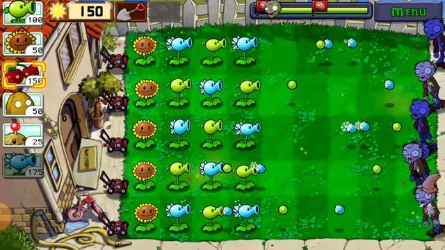 играю в Зомби против Растений часть 2 смотреть онлайн