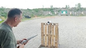 Зауэр Ястреб 16кал.Пробный отстрел.