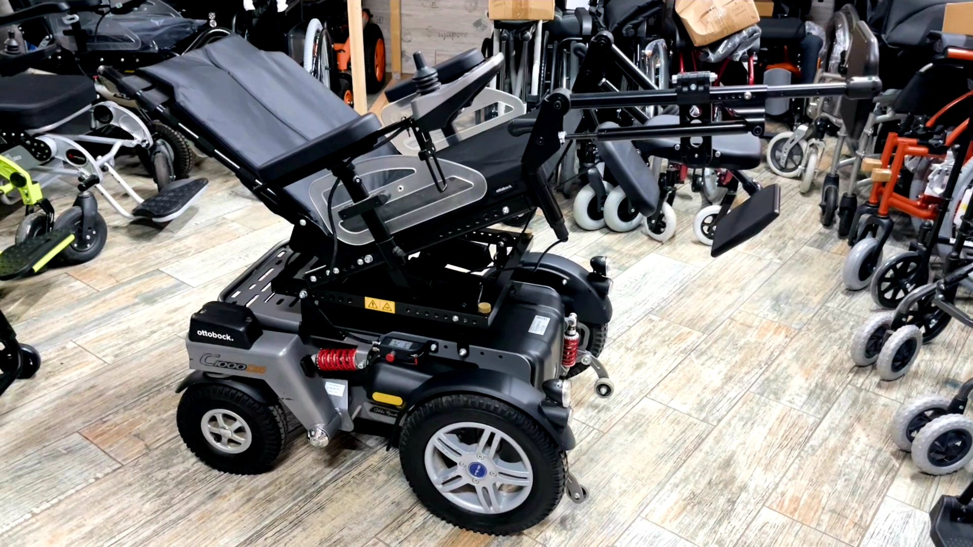 ЛЕГЕНДАРНАЯ📣 ЭЛЕКТРОКОЛЯСКА OTTOBOCK C1000DS💫 ОБЗОР✔ смотреть онлайн